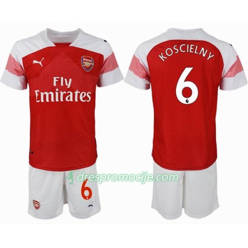 Arsenal Dres KOSCIELNY 6 Dječji Domaći 2018/19 Kratkih Rukava Arsenal Dres KOSCIELNY 6 Dječji Domaći 2018/19 Kratkih Rukava